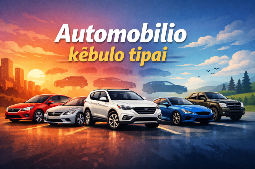 Automobilio kėbulo tipai