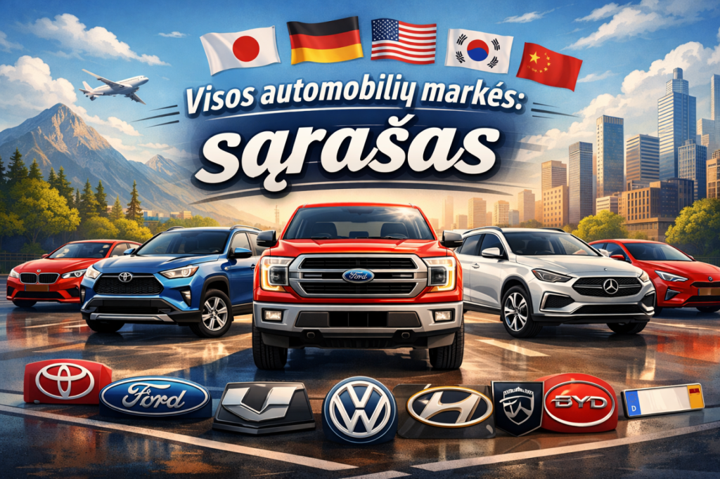 Automobilių markės