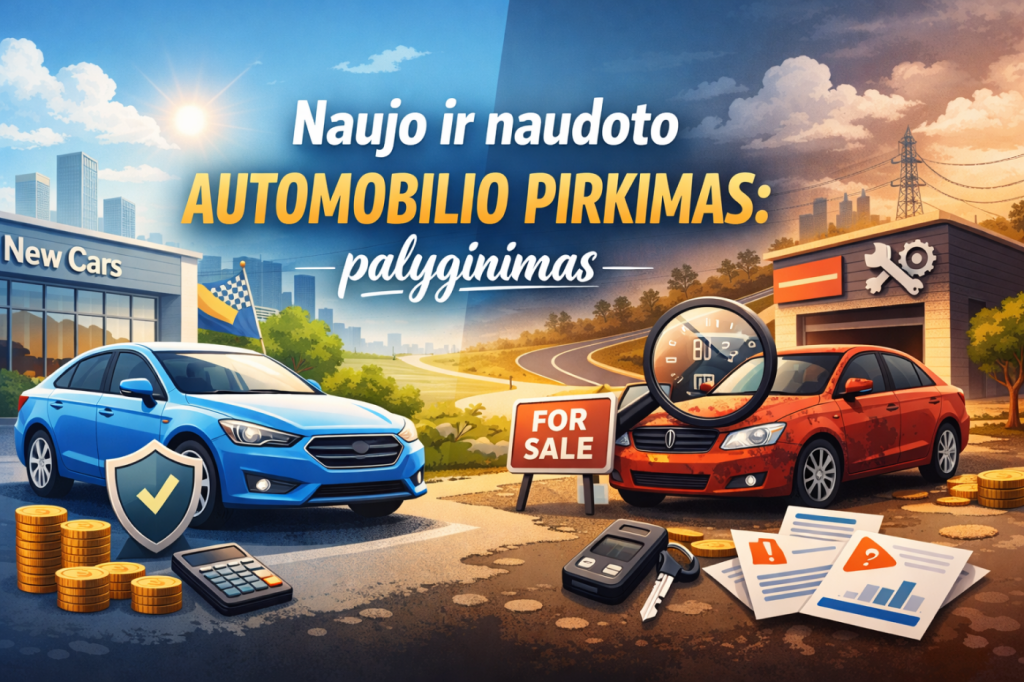 Naujas ar naudotas automobilis