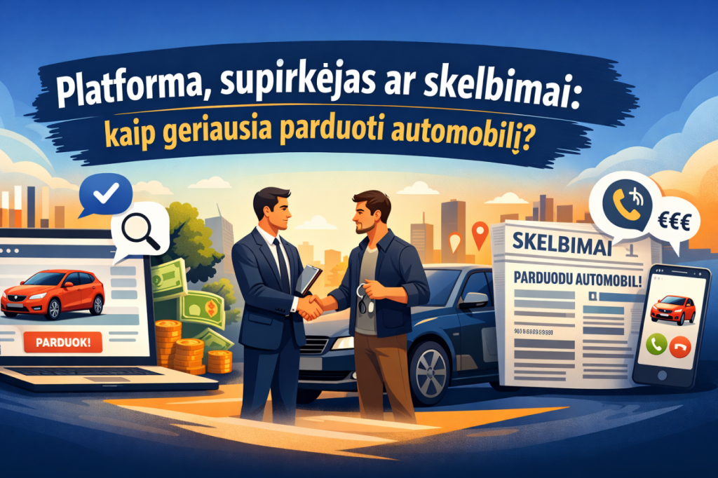 Supirkimo platforma, tiesioginis supirkėjas ar skelbimai