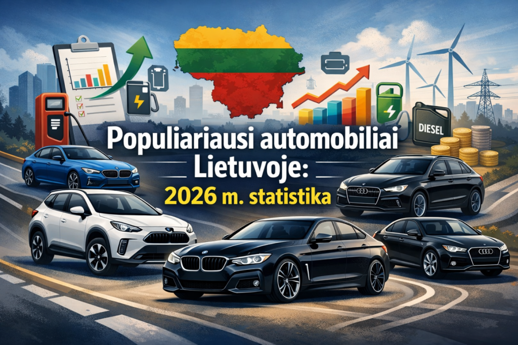 Populiariausi automobiliai Lietuvoje