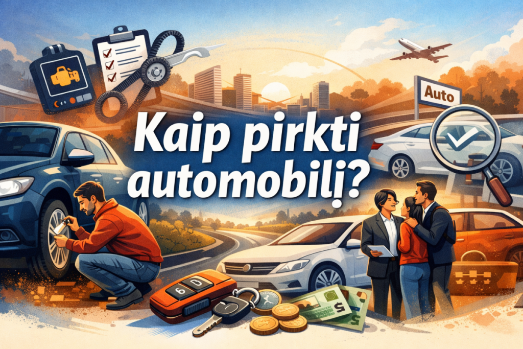 Kaip pirkti automobilį